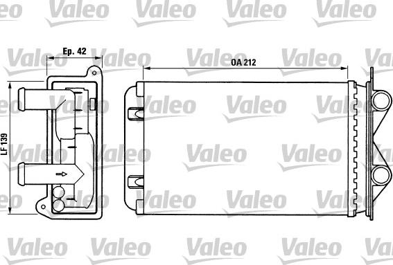 Valeo 812013 - Kalorifer Radyatörü parcadolu.com