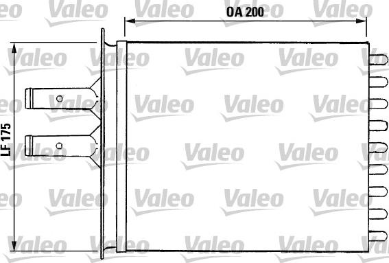 Valeo 812081 - Kalorifer Radyatörü parcadolu.com