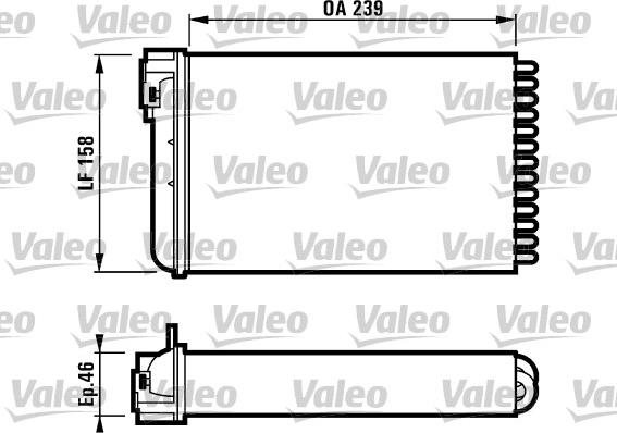 Valeo 812110 - Kalorifer Radyatörü parcadolu.com