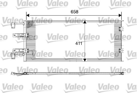 Valeo 817645 - Klima Radyatörü / Kondansatör parcadolu.com