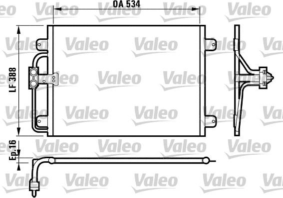 Valeo 817197 - Klima Radyatörü / Kondansatör parcadolu.com