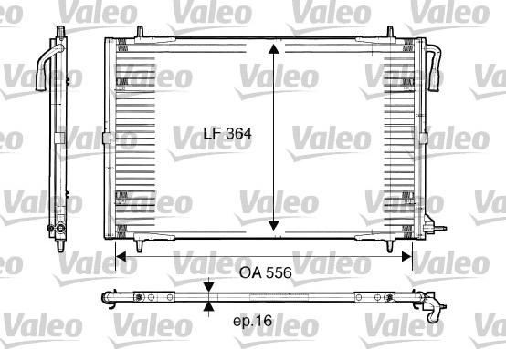 Valeo 817283 - Klima Radyatörü / Kondansatör parcadolu.com