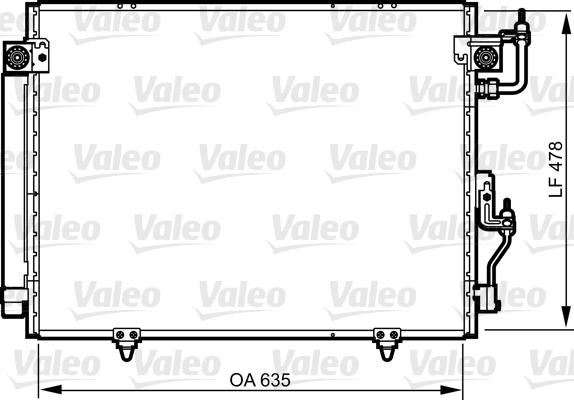 Valeo 817790 - Klima Radyatörü / Kondansatör parcadolu.com