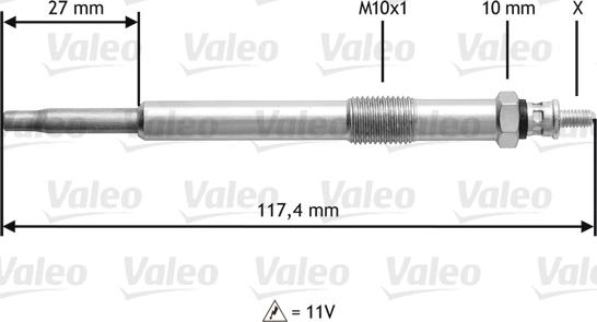 Valeo 345143 - Kızdırma Bujisi parcadolu.com