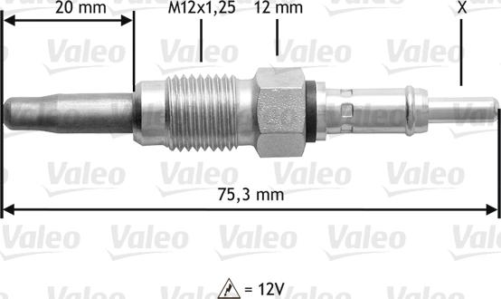 Valeo 345 181 - Kızdırma Bujisi parcadolu.com