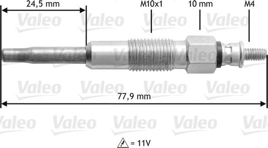 Valeo 345128 - Kızdırma Bujisi parcadolu.com