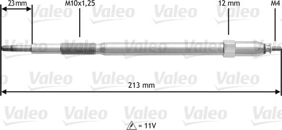 Valeo 345221 - Kızdırma Bujisi parcadolu.com