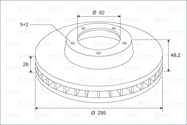 Valeo 297187 - Fren Diski parcadolu.com