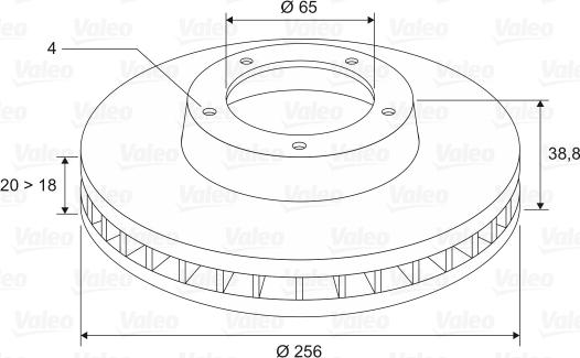 Valeo 297247 - Fren Diski parcadolu.com