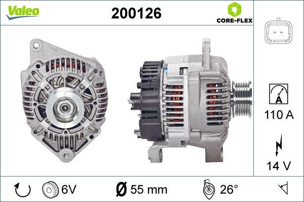 Valeo 200126 - Alternatör parcadolu.com