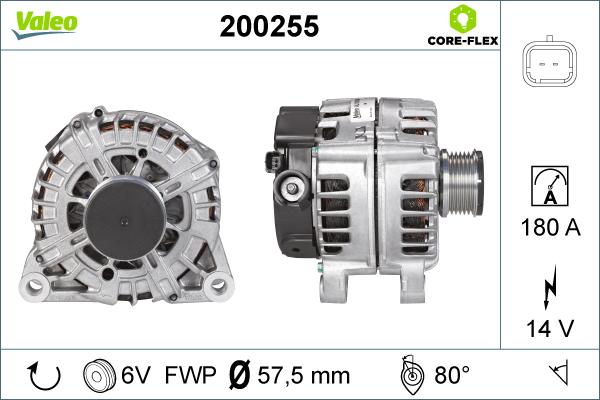 Valeo 200255 - Alternatör parcadolu.com