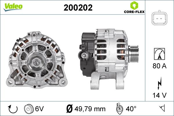 Valeo 200202 - Alternatör parcadolu.com