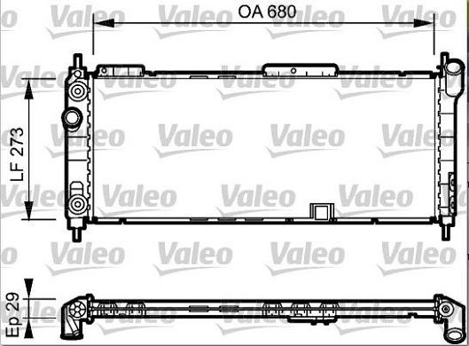 Valeo 234271 - Motor Su Radyatörü parcadolu.com