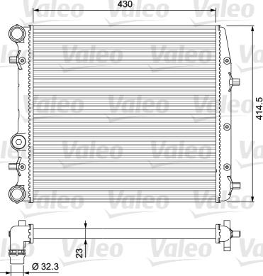 Valeo 232863 - Motor Su Radyatörü parcadolu.com