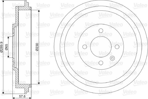 Valeo 237113 - FREN KAMPANASI VW CADDY II -04 parcadolu.com