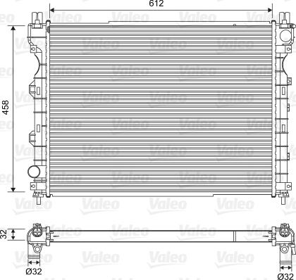 Valeo 701567 - Motor Su Radyatörü parcadolu.com