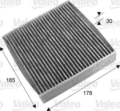 Valeo 715695 - Filtre, kabin havası parcadolu.com