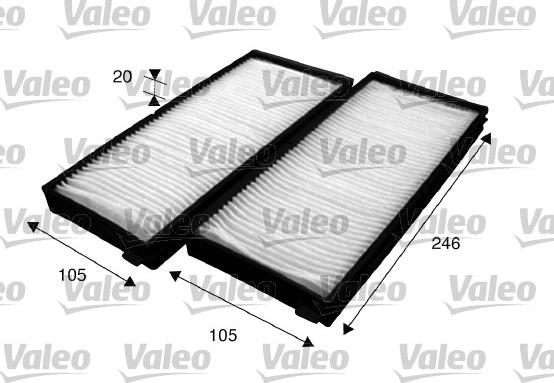 Valeo 715618 - Filtre, kabin havası parcadolu.com