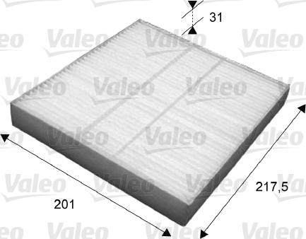 Valeo 715631 - Filtre, kabin havası parcadolu.com