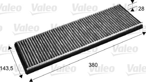 Valeo 715632 - Filtre, kabin havası parcadolu.com