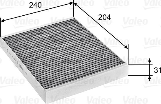 Valeo 715752 - Filtre, kabin havası parcadolu.com