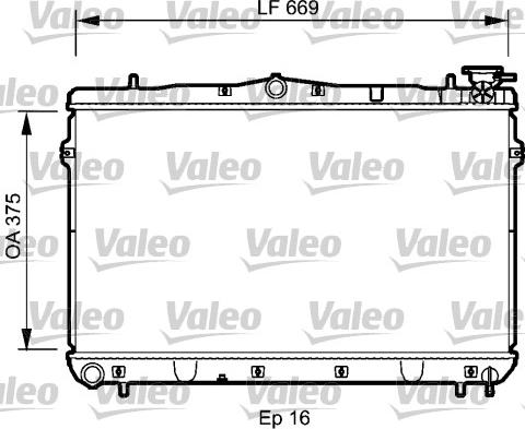 Valeo 734950 - Motor Su Radyatörü parcadolu.com