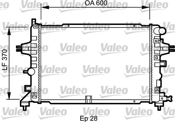 Valeo 734432 - Motor Su Radyatörü parcadolu.com