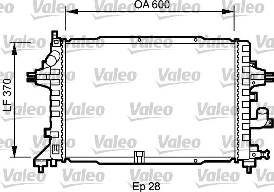 Valeo 735080 - Motor Su Radyatörü parcadolu.com