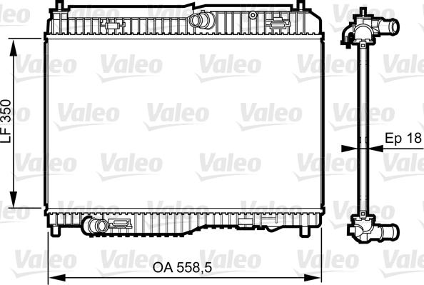 Valeo 735378 - Motor Su Radyatörü parcadolu.com