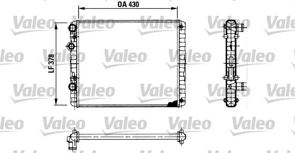 Valeo 730956 - Motor Su Radyatörü parcadolu.com