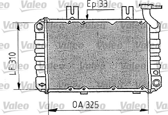 Valeo 730411 - Motor Su Radyatörü parcadolu.com