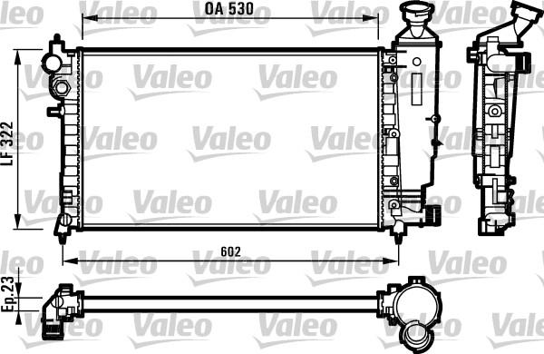 Valeo 731526 - Motor Su Radyatörü parcadolu.com