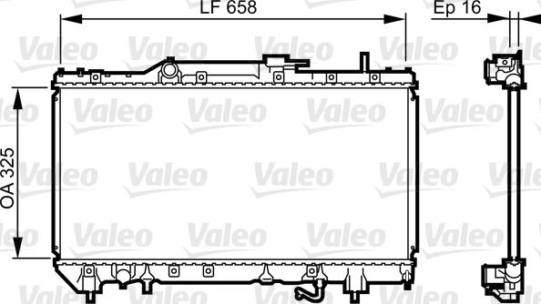 Valeo 731685 - Motor Su Radyatörü parcadolu.com