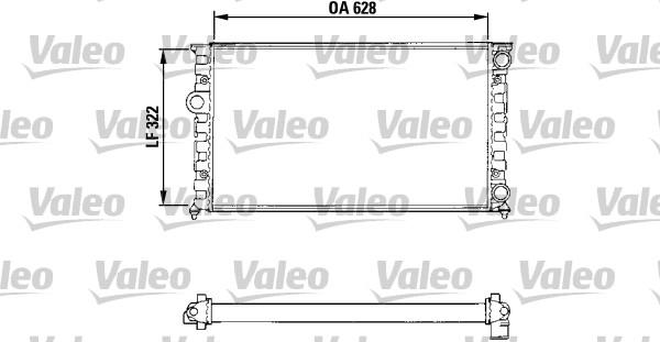 Valeo 731025 - Motor Su Radyatörü parcadolu.com