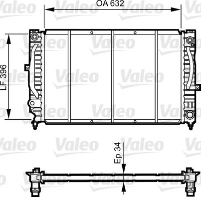 Valeo 731756 - Motor Su Radyatörü parcadolu.com