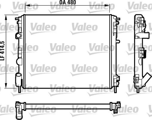 Valeo 732523 - Motor Su Radyatörü parcadolu.com