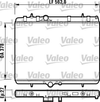 Valeo 732894 - Motor Su Radyatörü parcadolu.com