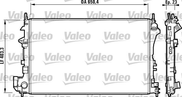 Valeo 732879 - Motor Su Radyatörü parcadolu.com