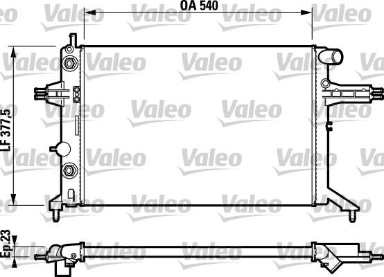 Valeo 732724 - Motor Su Radyatörü parcadolu.com