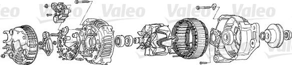Valeo A13VI303 - Alternatör parcadolu.com