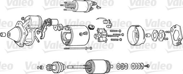 Valeo D9E86 - Marş Dinamosu parcadolu.com