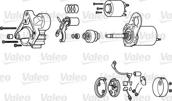 Valeo D6RA56 - Marş Dinamosu parcadolu.com