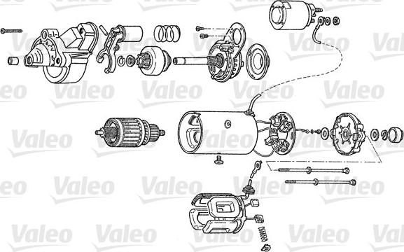 Valeo D7R19 - Marş Dinamosu parcadolu.com