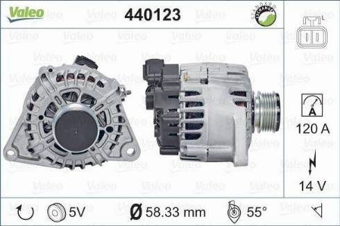 Valeo TG12C033 - Alternatör parcadolu.com