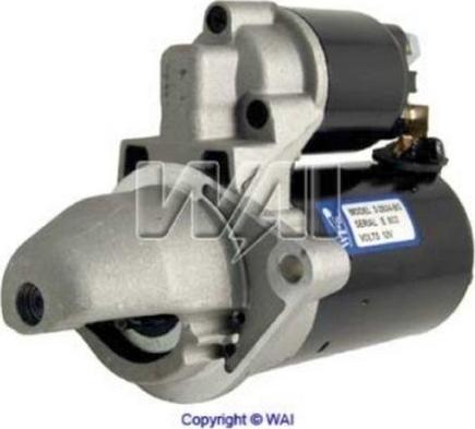 WAI 33169N - MARS MOTORU 12V 1.1KW OPEL CORSA C CORSA D MERIVA parcadolu.com