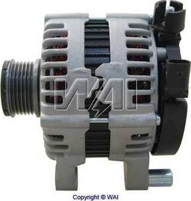 WAI 23953N - ALTERNATOR 12V 150A FORD GALAXY WA6 2.0 TDCI 07>14 S-MAX 07>14 parcadolu.com