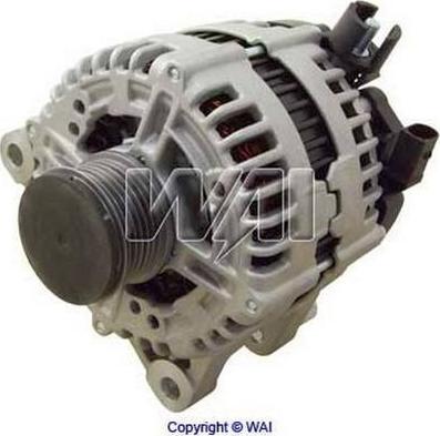 WAI 23953N - ALTERNATOR 12V 150A FORD GALAXY WA6 2.0 TDCI 07>14 S-MAX 07>14 parcadolu.com