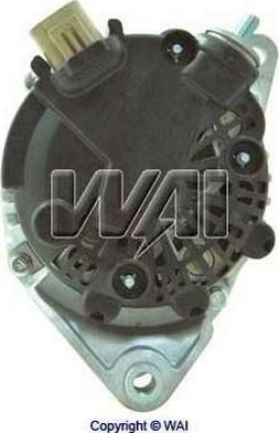 WAI 23353N - ALTERNATOR 12V 80A VALEO TIP MICRA 1.0 1.2 1.4 2003-2010 parcadolu.com