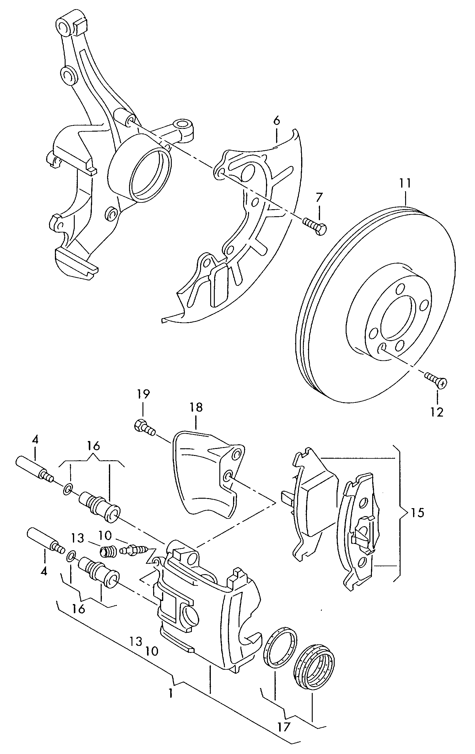 VW 8Z0 615 301 D - Fren Diski parcadolu.com