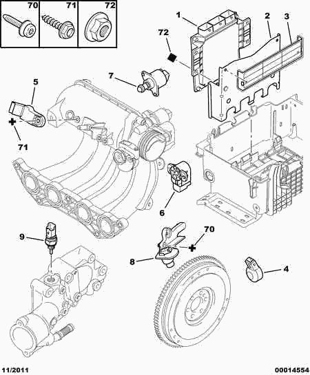 PEUGEOT 1635.Z9 - Gaz Kelebek Sensörü, Potansiyometre parcadolu.com